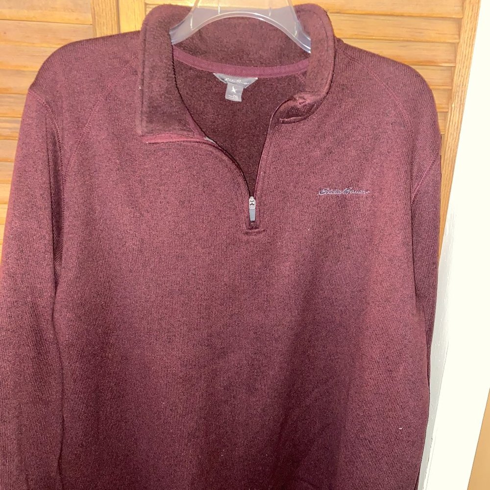 Men's Eddie Bauer 2XL Cranberry Fleece